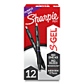 Sharpie® S-Gel Pens, Medium Point, 0.7 mm, Black Barrel, Purple Ink, Pack Of 12 Pens 1 thumbnail image