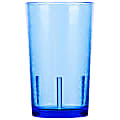 Cambro Del Mar Styrene Tumblers, 12 Oz, Sapphire Blue, Pack Of 36 Tumblers