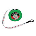 Learning Advantage Fiberglass Wind-Up Tape Measures, 33', Green, Pack Of 2 1 thumbnail image