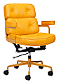 Zuo Modern Smiths Ergonomic High-Back Office Chair, Yellow