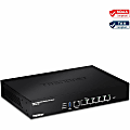 TRENDnet Gigabit Multi-WAN VPN Business Router; TWG-431BR; 5 x Gigabit ports; 1 x Console Port; QoS; Inter-VLAN Routing; Dynamic Routing; Load-Balancing; High Availability; Online Firmware Updates - Gigabit Multi-WAN VPN Business Router