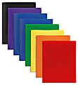 Office Depot® Brand School-Grade 3-Prong Folders, Letter Size, Assorted Colors, Pack Of 8 Folders 1 thumbnail image
