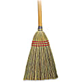 Genuine Joe Lobby Toy Broom - 34"Wood Handle - 12 / Carton