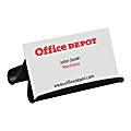 Office Depot® Brand Business Card Holder, Black