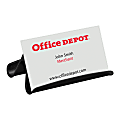 Office Depot® Brand Business Card Holder, Black 1 thumbnail image
