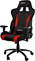 Arozzi Inizio Ergonomic Fabric High-Back Gaming Chair, Black/Red