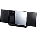 Panasonic SC-HC37 Micro Hi-Fi System - 40 W RMS - iPod Supported - Stainless-steel Mesh 1 thumbnail image