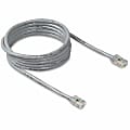 Belkin - Patch cable - RJ-45 (M) to RJ-45 (M) - 10 ft - CAT 5e - molded - gray