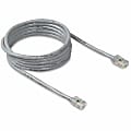 Belkin - Patch cable - RJ-45 (M) to RJ-45 (M) - 10 ft - CAT 5e - molded - gray 1 thumbnail image