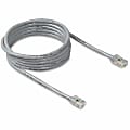 Belkin Cat. 5E Patch Cable - RJ-45 Male - RJ-45 Male - 10ft - Gray