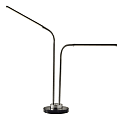 Adesso® Hydra LED Adjustable Desk Lamp, 34”H, Brushed Steel 1 thumbnail image