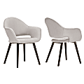 Glamour Home Adel Dining Chairs, Beige, Set Of 2 Chairs 1 thumbnail image