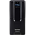 CyberPower PR3000LCD Smart App Sinewave UPS Systems - 3000VA/2700W, 120 VAC, NEMA L5-30P, Tower, Sine Wave, 10 Outlets, LCD, PowerPanel® Business, $375000 CEG, 3YR Warranty