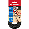 VELCRO® Brand One-Wrap Thin Ties - 5" Width - 8" Length - Black - 50 / Pack 1 thumbnail image