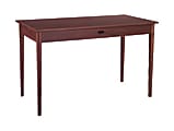 Safco® Apres Table Desk, Mahogany