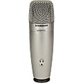 Samson C01U PRO Wired Condenser Microphone - Mono - 20 Hz to 20 kHz - Shock Mount - USB, Mini-phone 1 thumbnail image