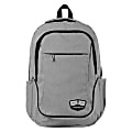 Volkano Victory Backpack With 15.6" Laptop Pocket, Charcoal Melange