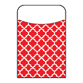 TREND Moroccan Terrific Pockets, 3" x 5", Red, Pack Of 250 Pockets