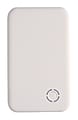 Ativa® Ultra-Slim Power Bank, 2,500 mAh, White, BLADE2500-WHITE 1 thumbnail image