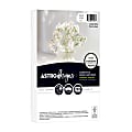 Astrodesigns Cardstock, Bright White, 4-1/2” x 6-1/2”, 65 Lb, Pack Of 100 Sheets