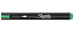 Sharpie Creative Marker, Water-Based Acrylic Marker, Bullet Tip, Green, 1 Count 1 thumbnail image