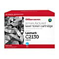 Office Depot® Remanufactured Cyan Toner Cartridge Replacement For Lexmark™ 24B6008, ODXC2130C 1 thumbnail image