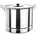 VASCONIA® Steamer with Aluminum Lid, Aluminum, 50 Qt., Silver 1 thumbnail image