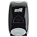 Genuine Joe Solutions Soap Dispenser - Manual - 1.32 quart Capacity - Black - 1Each