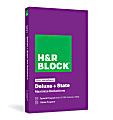 H&R Block Deluxe + State 2021 Tax Software 1 thumbnail image