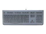 CHERRY EZClean Covered Keyboard, 104 Key, Black, KC 1000 1 thumbnail image