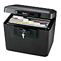 Sentry®Safe 1170 Security Fire File, 13 3/5"H x 15 3/10"W x 12 1/10"D, Black