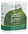 Seventh Generation™ 2-Ply Paper Towels, 100% Recycled, 140 Sheets Per Roll, Pack Of 2 Rolls 1 thumbnail image