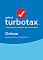 Intuit® TurboTax® Deluxe Federal + E-File + State 2017, For PC/Mac®, Disc 1 thumbnail image