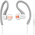 Koss FitSeries KSC32i Earset - Stereo - Mini-phone (3.5mm) - Wired - 16 Ohm - 15 Hz - 20 kHz - Over-the-ear, Earbud - Binaural - In-ear - 3.94 ft Cable - Gray, Orange