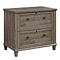 Sauder® Hammond 32-7/8"W x 20-1/2"D 2-Drawer Lateral File Cabinet, Emery Oak 1 thumbnail image