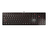 CHERRY KC 6000 SLIM - Keyboard - USB - English - key switch: CHERRY SX - black