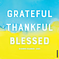 2024 Willow Creek Press Inspirational Monthly Wall Calendar, 12" x 12", Grateful, Thankful, Blessed, January To December