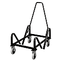 HON® Olson Stacker-Series Chair Cart, 37"H x 21 3/8"W x 35 1/2"D, Black