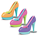 Scotch® Fashion Tape Dispenser With Magic™ Tape, Colorful Shoe