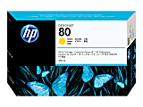 HP 80 Yellow Ink Cartridge, C4848A 1 thumbnail image