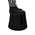 Mind Reader Rolling Step Stool, 1-Step, 300 Lb Capacity, Black 1 thumbnail image