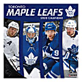 Turner Licensing Monthly Wall Calendar, 12" x 12", Toronto Maple Leafs, 2020