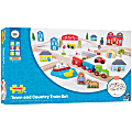 Bigjigs Toys Ltd. Rail Town & Country Train Set, Multicolor