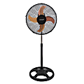Brentwood 12" 3-Speed Adjustable Oscillating Stand Fan, 35" x 13", Black 1 thumbnail image
