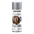 Rust-Oleum Imagine Craft and Hobby Glitter Spray Paint, 10.25 Oz, Silver, Pack Of 4 Cans