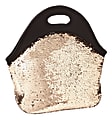 Office Depot® Brand Sequined Lunch Tote, Rose Gold