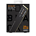 Western Digital BLACK™ SN770 NVMe™ SSD, 500GB, Black