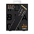 Western Digital BLACK™ SN850X NVMe™ SSD, 1TB, Black 1 thumbnail image