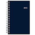 2025 Blue Sky Weekly/Monthly Planning Calendar, 3-5/8” x 6-1/8”, Navy, January To December