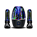 BeFree Sound LED Dancing Water 2.1-Channel Bluetooth® Multimedia Sound System, 7.5"H x 10.5"W x 13.5"D, Black, 995102699M 1 thumbnail image